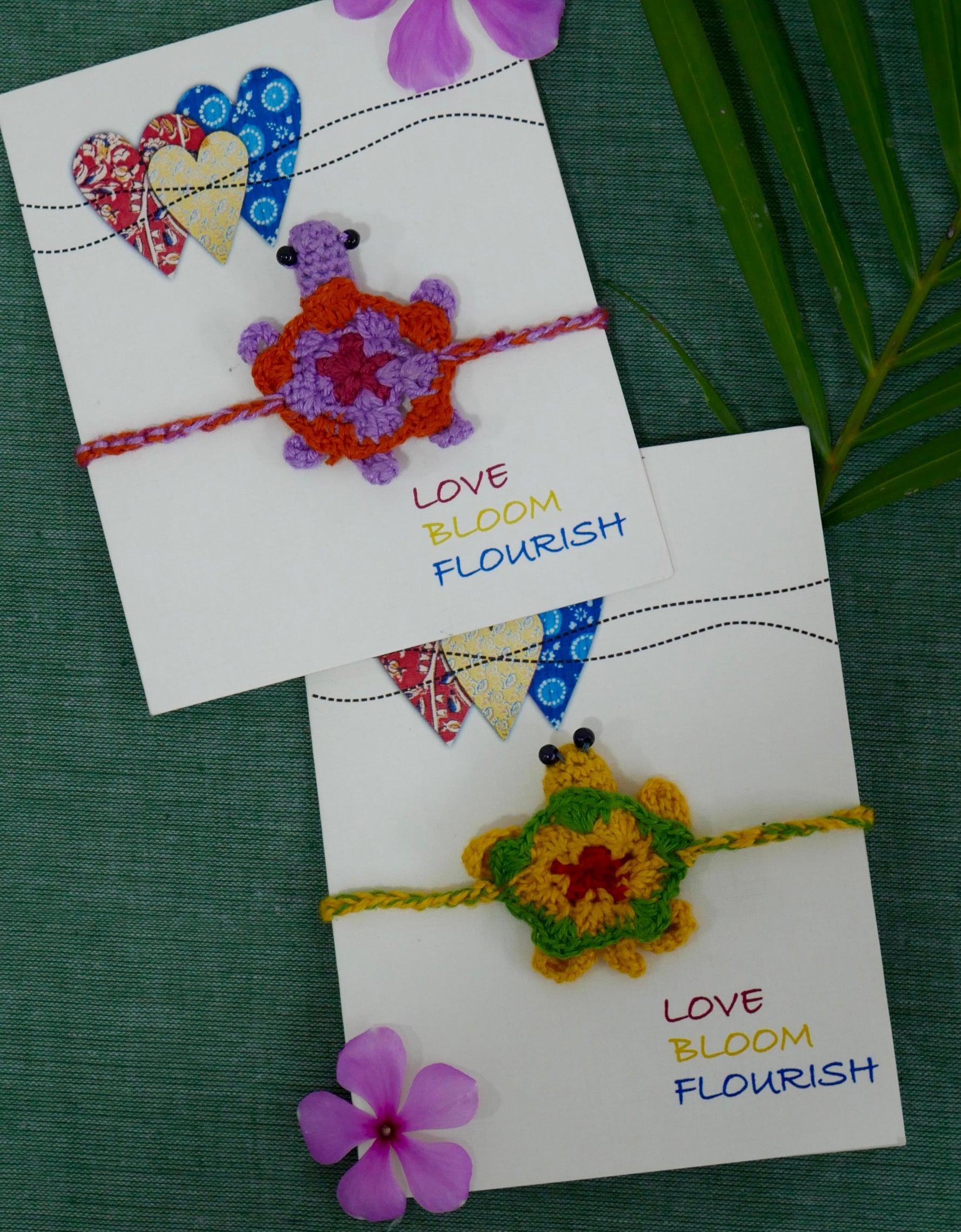 Handcrafted Turtle Rakhi