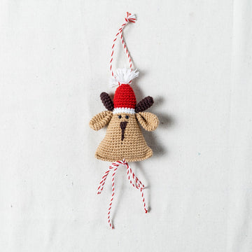 Crochet Triangle Reindeer