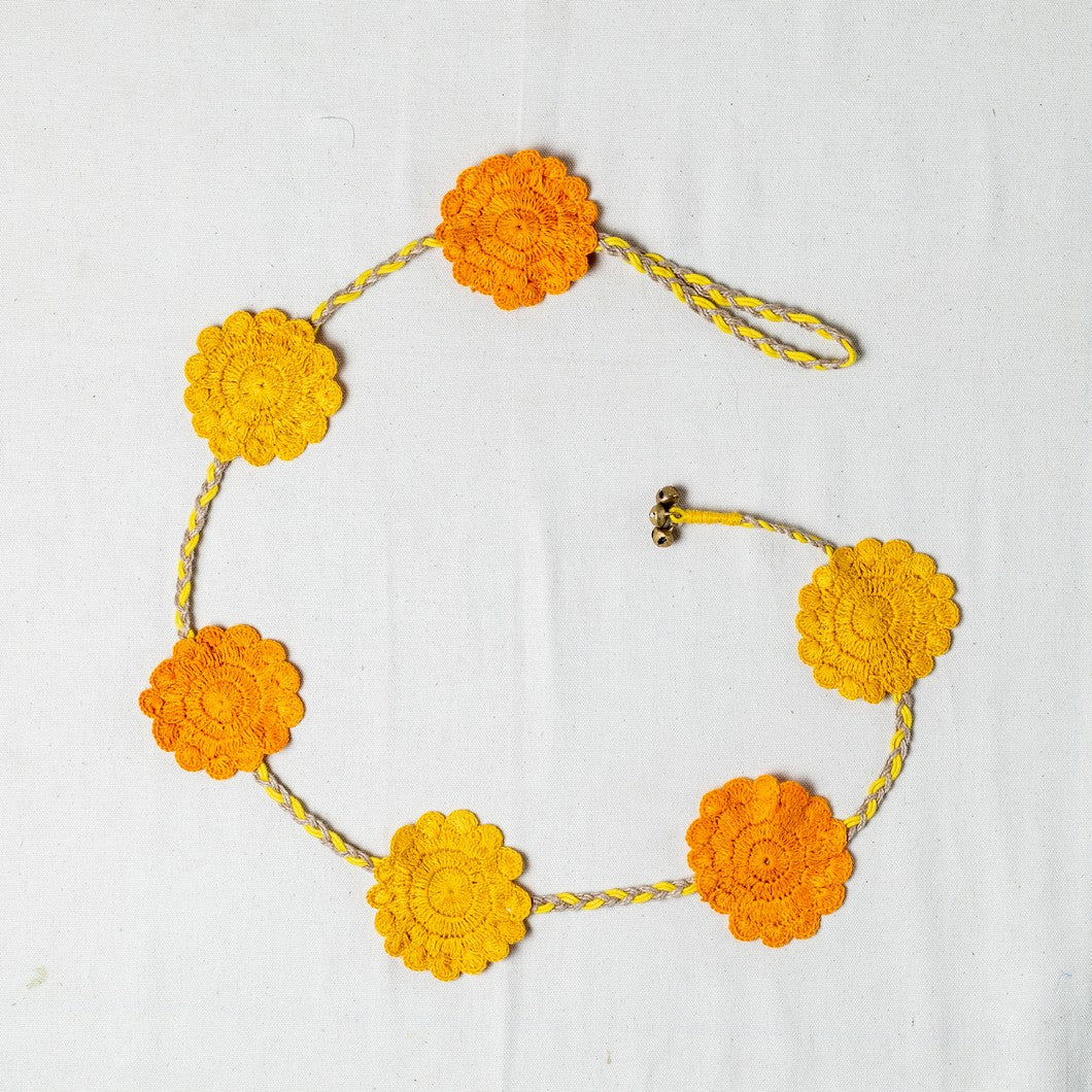 Buy Kairangi by Yellow Chimes Multicolor Elastic Criss Cross Knot