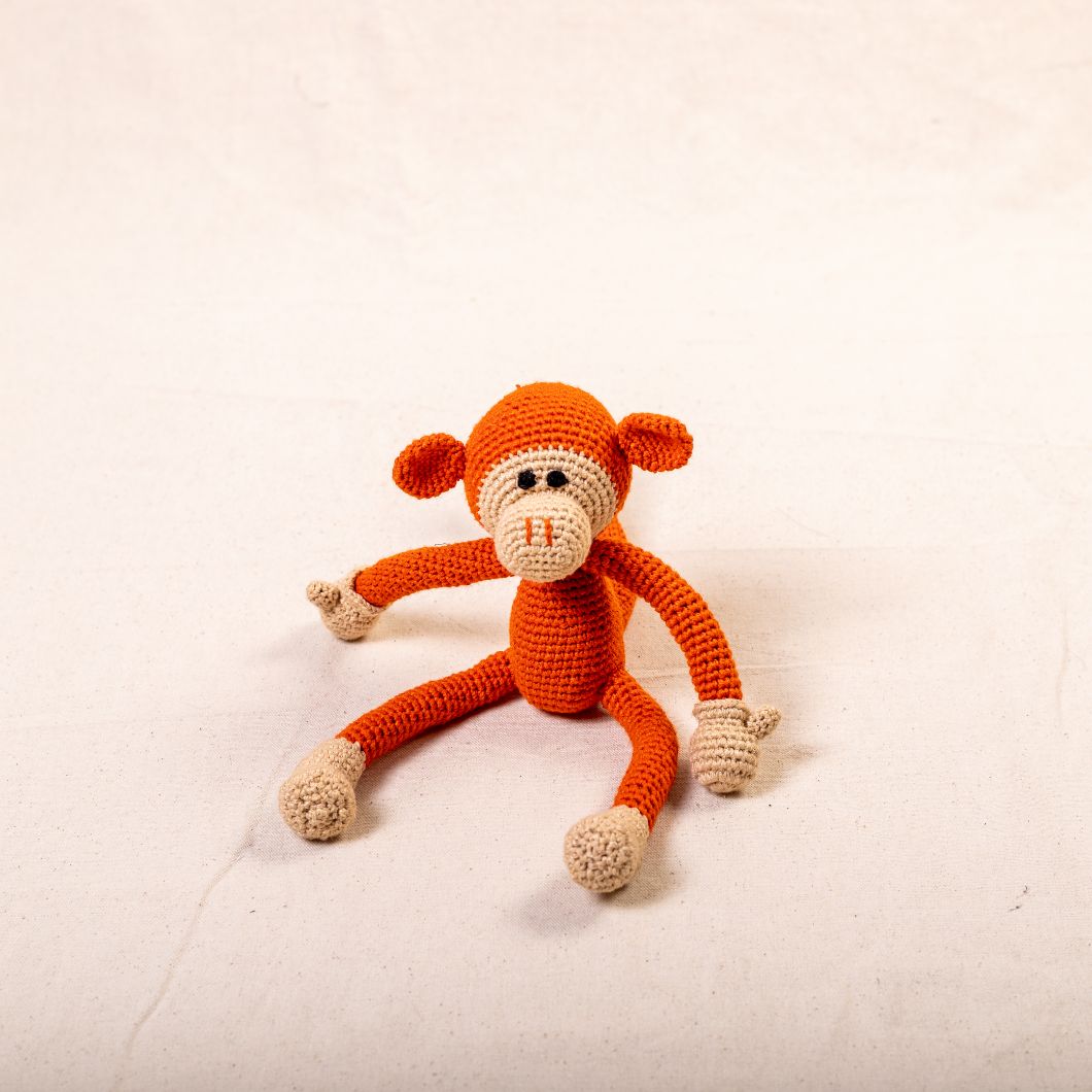 Monkey (Large) - Orange
